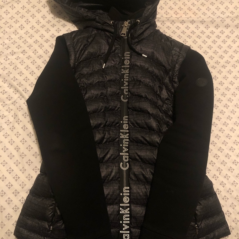 calvin klein puffer jacket
